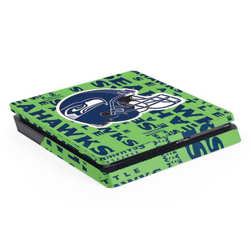 NFL Seattle Seahawks - Blast Green PS4 Slim Skin