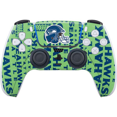 NFL Seattle Seahawks - Blast Green PS5 Controller Skin