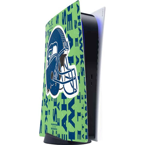 NFL Seattle Seahawks - Blast Green PS5 Digital Edition Console Skin