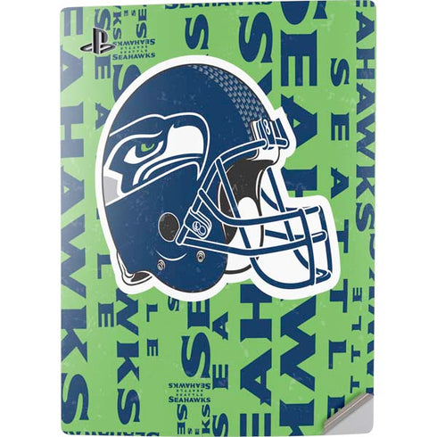 NFL Seattle Seahawks - Blast Green PS5 Digital Edition Console Skin