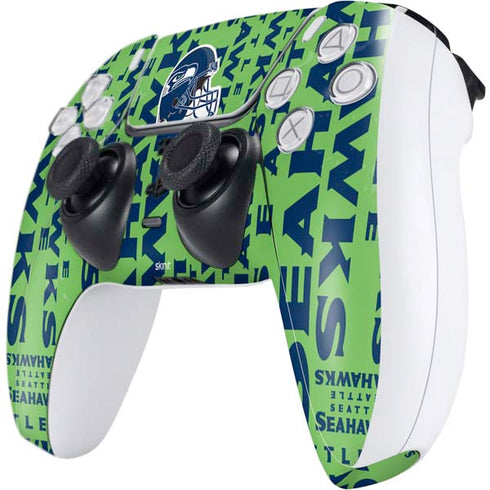 NFL Seattle Seahawks - Blast Green PS5 Controller Skin