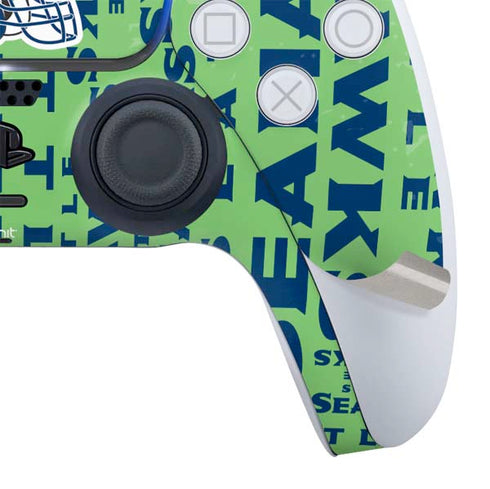 NFL Seattle Seahawks - Blast Green PS5 Controller Skin
