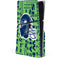 NFL Seattle Seahawks - Blast Green PS5 Slim Disk Console Skin