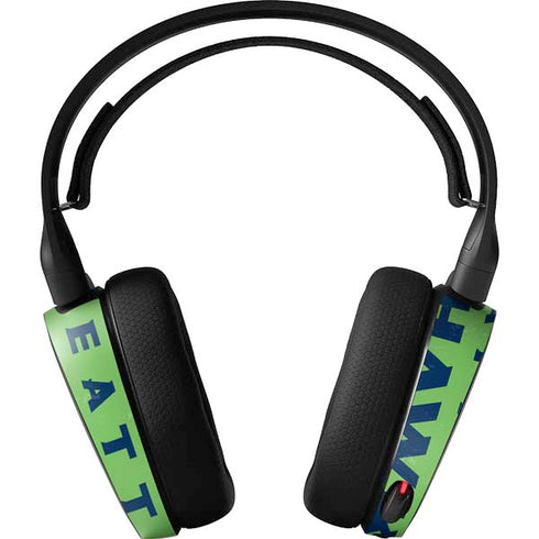 NFL Seattle Seahawks - Blast Green SteelSeries Arctis 5 Skin
