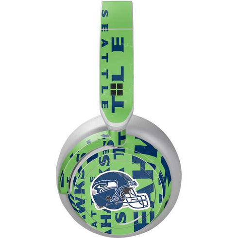 NFL Seattle Seahawks - Blast Green Surface Headphones Skin