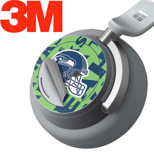 NFL Seattle Seahawks - Blast Green Surface Headphones Skin