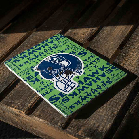 NFL Seattle Seahawks - Blast Green Surface Laptop 2 Skin