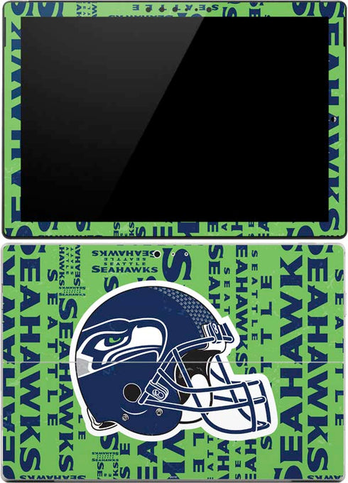 NFL Seattle Seahawks - Blast Green Surface Pro (2017) Skin
