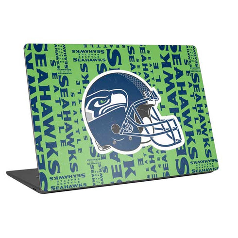 NFL Seattle Seahawks - Blast Green Universal Laptop 12in (9.8 x 6.8in) Skin