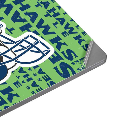 NFL Seattle Seahawks - Blast Green Universal Laptop 14in (11.4 x 8.2in) Skin