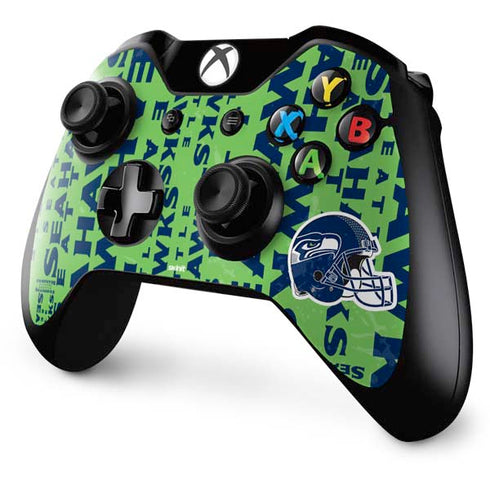 NFL Seattle Seahawks - Blast Green Xbox One Controller Skin