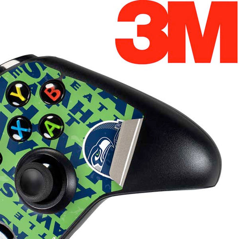 NFL Seattle Seahawks - Blast Green Xbox One Controller Skin