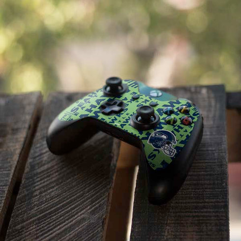 NFL Seattle Seahawks - Blast Green Xbox One Controller Skin