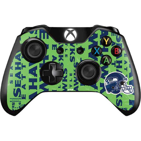 NFL Seattle Seahawks - Blast Green Xbox One Controller Skin
