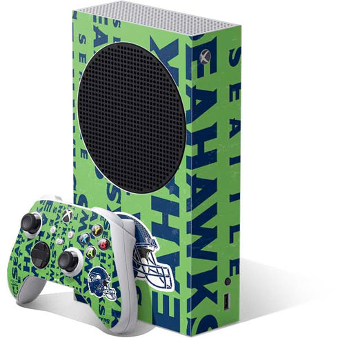 NFL Seattle Seahawks - Blast Green Xbox Series S Bundle Skin