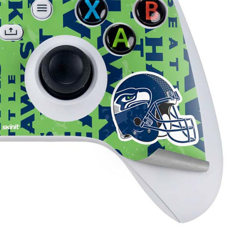 NFL Seattle Seahawks - Blast Green Xbox Series S Skins