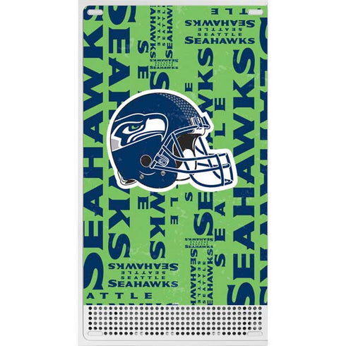 NFL Seattle Seahawks - Blast Green Xbox Series S Console Skin