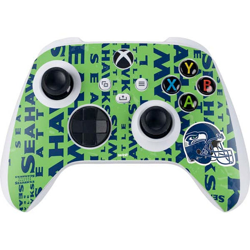 NFL Seattle Seahawks - Blast Green Xbox Series S Controller Skin
