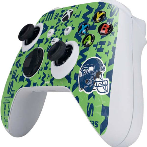 NFL Seattle Seahawks - Blast Green Xbox Series S Controller Skin