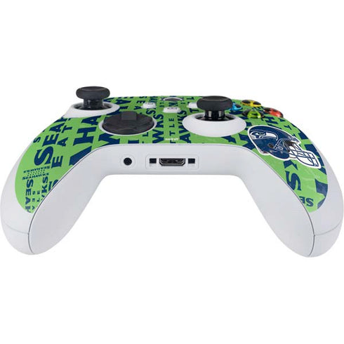 NFL Seattle Seahawks - Blast Green Xbox Series S Controller Skin