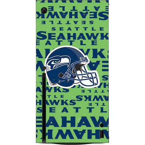 NFL Seattle Seahawks - Blast Green Xbox Series X Console Skin