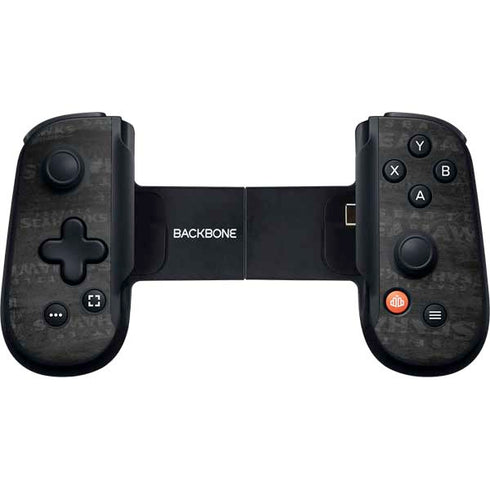 NFL Seattle Seahawks Black & White Backbone One for iPhone Game Controller Skin