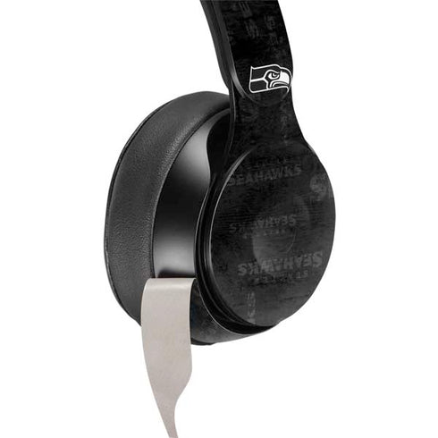 NFL Seattle Seahawks Black & White Beats Solo Pro Skin