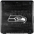 NFL Seattle Seahawks Black & White Cooler Master MasterBox Q300L Mini Tower Skin