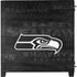 NFL Seattle Seahawks Black & White Corsair 4000D Tempered Glass Mid-Tower ATX Case Skin