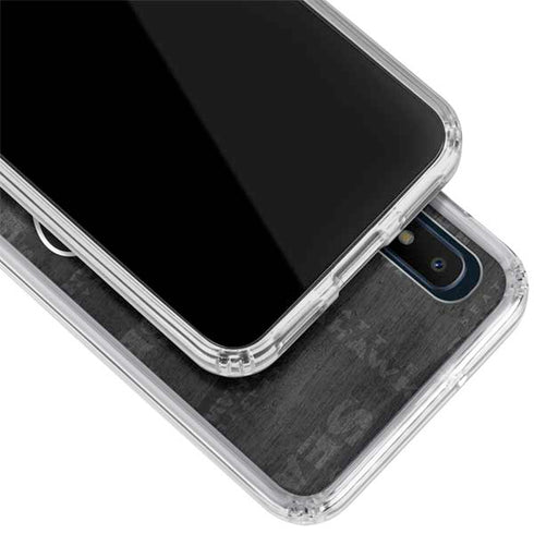 NFL Seattle Seahawks Black & White Galaxy A10e Clear Case