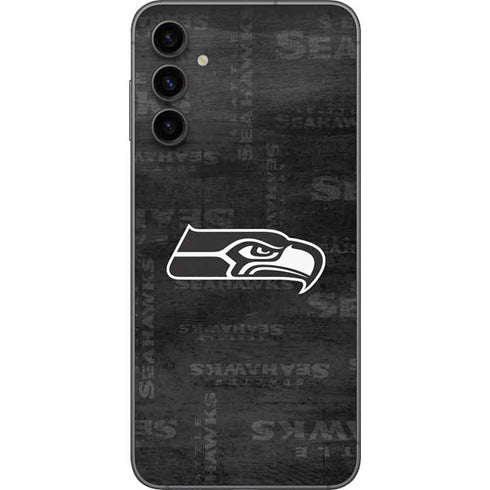 NFL Seattle Seahawks Black & White Galaxy A14 5G Skin
