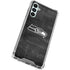 NFL Seattle Seahawks Black & White Galaxy A15 5G Clear Case