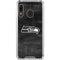 NFL Seattle Seahawks Black & White Galaxy A30 Clear Case