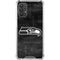 NFL Seattle Seahawks Black & White Galaxy A32 5G Clear Case