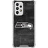 NFL Seattle Seahawks Black & White Galaxy A33 5G Clear Case