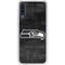 NFL Seattle Seahawks Black & White Galaxy A50 Clear Case