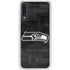 NFL Seattle Seahawks Black & White Galaxy A50 Clear Case