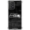 NFL Seattle Seahawks Black & White Galaxy A52 5G Clear Case