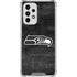 NFL Seattle Seahawks Black & White Galaxy A53 5G Clear Case