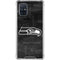 NFL Seattle Seahawks Black & White Galaxy A71 5G Clear Case