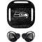 NFL Seattle Seahawks Black & White Galaxy Buds Pro Skin