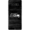 NFL Seattle Seahawks Black & White Galaxy Note 8 Skin