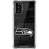NFL Seattle Seahawks Black & White Galaxy Note20 5G Clear Case