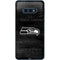 NFL Seattle Seahawks Black & White Galaxy S10e Skin