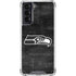 NFL Seattle Seahawks Black & White Galaxy S21 5G Clear Case