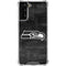 NFL Seattle Seahawks Black & White Galaxy S21 FE Clear Case