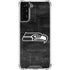 NFL Seattle Seahawks Black & White Galaxy S21 Plus 5G Clear Case