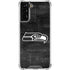 NFL Seattle Seahawks Black & White Galaxy S22 Plus Clear Case