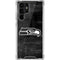NFL Seattle Seahawks Black & White Galaxy S22 Ultra Clear Case