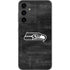 NFL Seattle Seahawks Black & White Galaxy S23 FE Skin